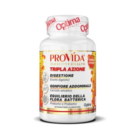 Provida Triple Action 60 Capsules Digestive Enzyme Promoting Digestion and Reducing Bloating