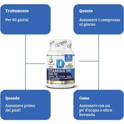 Colors Of Life Vitamin D3 2000 IU Supplement 60 Tablets