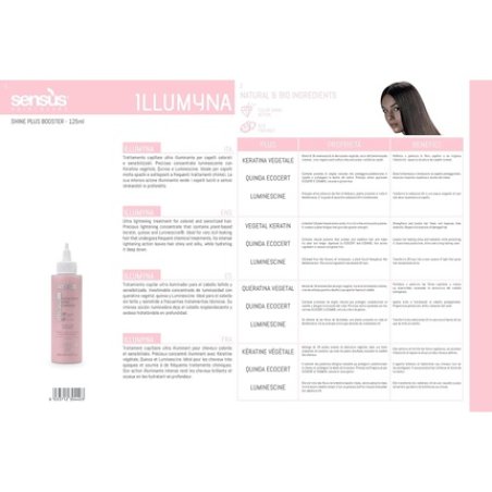 Booster to Shine and Hydrate Shine Plus Ultra Lightening Treatment for Colored and Sensitized Hair