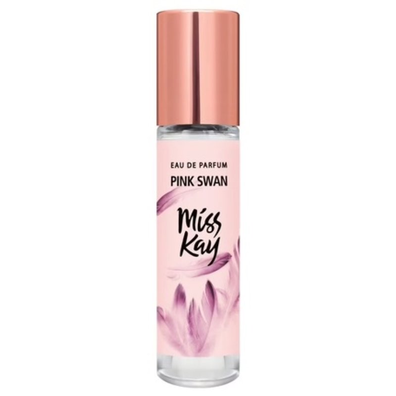 Miss Kay Miniature Pink Swan Rollerball Eau De Parfum 10ml