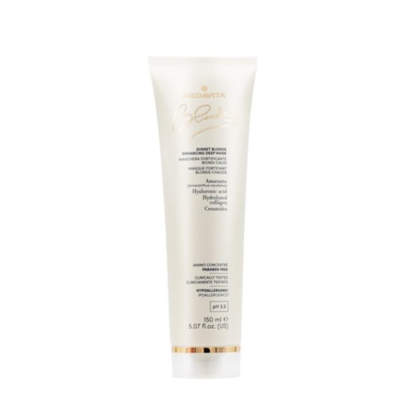 Medavita Sunset Blonde Enhancing Deep Mask 150ml