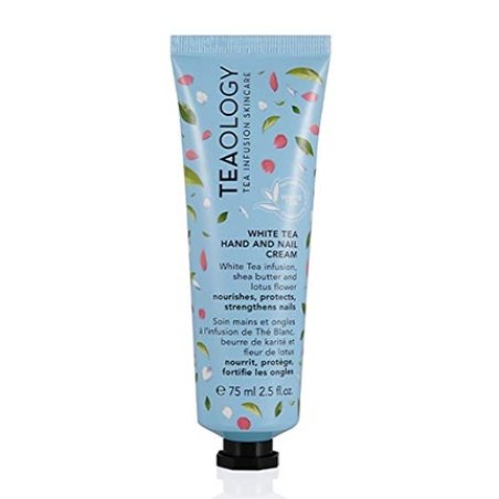 Teaology White Tea Hand and Nail Cream 75ml - Natural and Vegan Hand and Nail Care