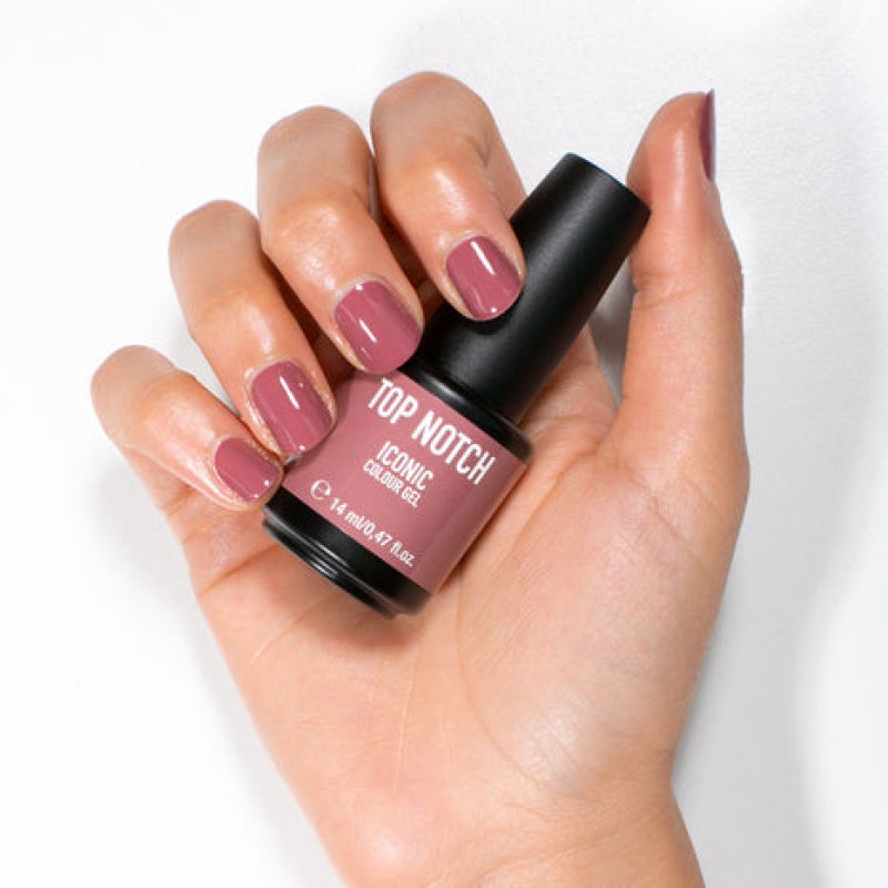 Top Notch by Mesauda Iconic Colour Gel vernis à ongles 14 ml Rose