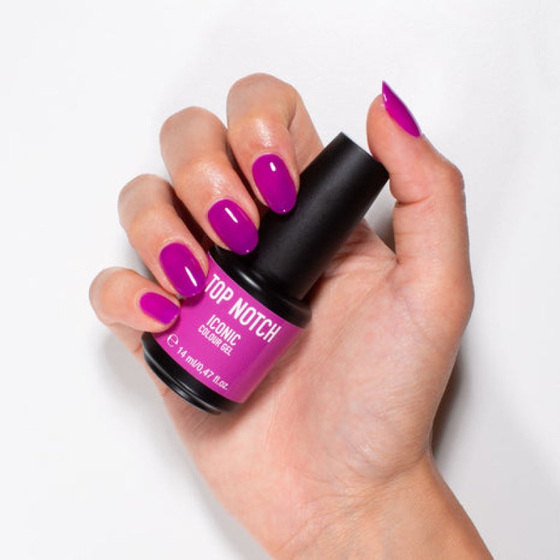 Top Notch by Mesauda Iconic Colour Gel vernis à ongles 14 ml Violet