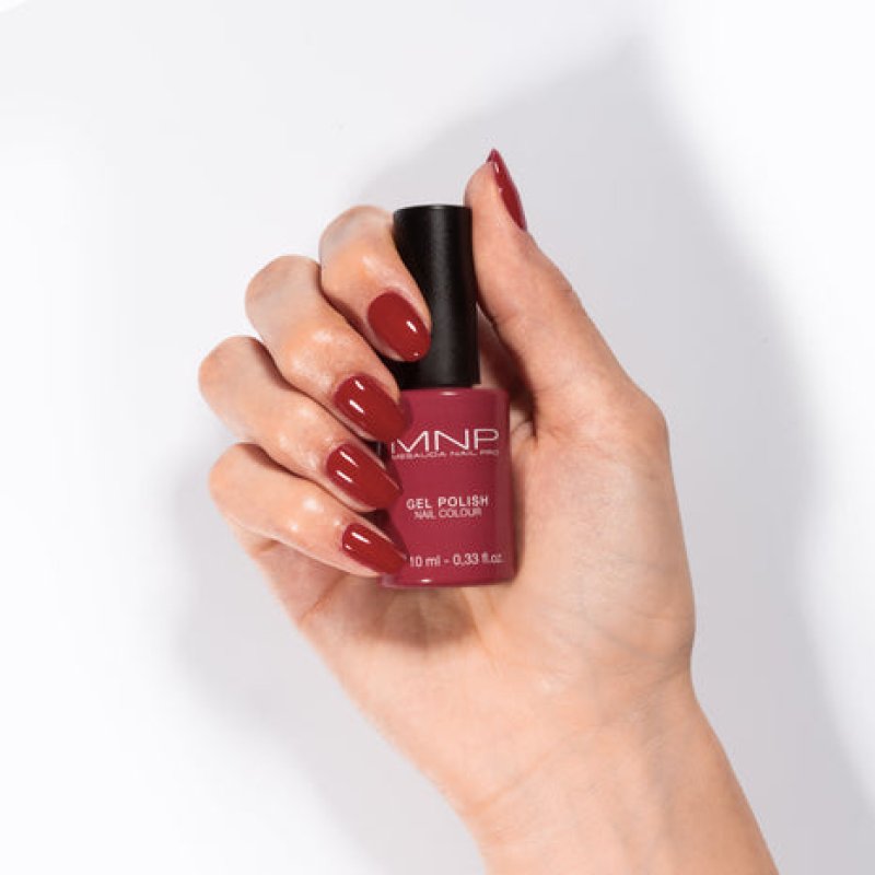 Mesauda Nail Pro MNP Renaissance vernis à ongles avec gel 10 ml Bordeaux