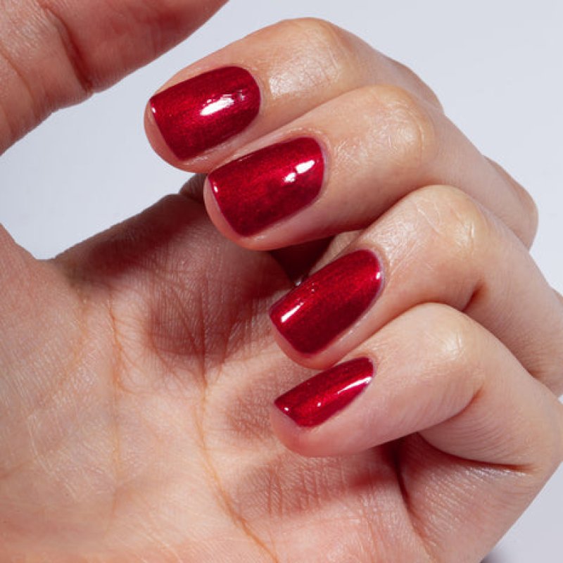 Mesauda Nail Pro MNP Paillettes vernis à ongles avec gel 10 ml Rouge