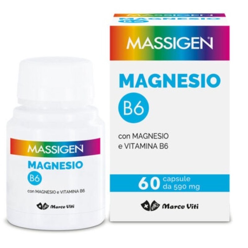 Magnesium B6 Massigen 60 Capsules