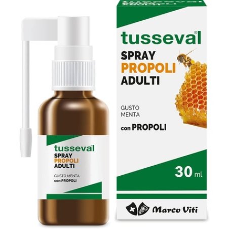 Tusseval Propolis Spray for Adults Mint Flavor 30ml