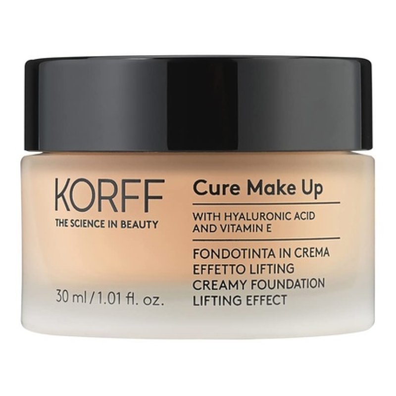 Korff Foundation Cream with Lifting Effect Medium Coverage with Hyaluronic Acid