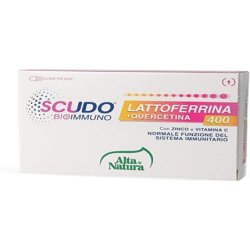 Alta Natura Scudo Lactoferrin 400 Quercetin Supplement 30 Tablets