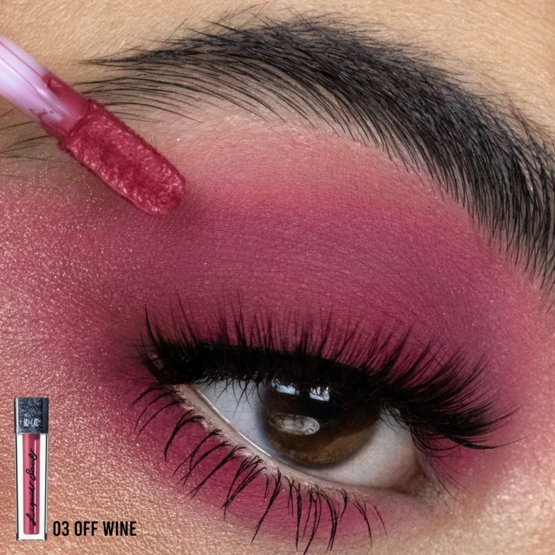 Mulac Cosmetics Liquid Soul ombre à paupière 03 Off Wine Mat