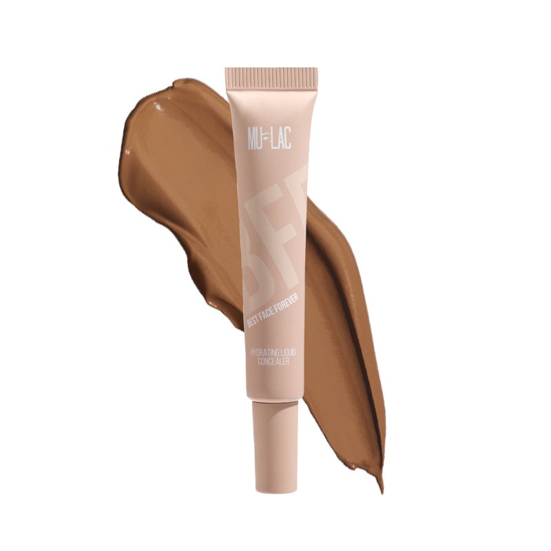 Mulac Cosmetics BFF Hydrating Liquid Corrector TYRA 8R Coffee-Milk with Yellow Undertone Vegan 10ml