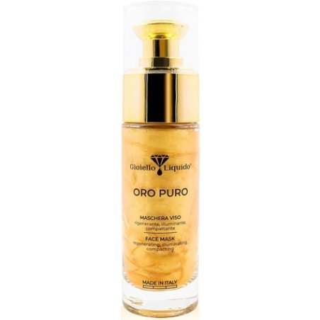 Face Mask with Pure Hyaluronic Acid and Colloidal Gold Regenerates Face Cells and Collagen For All Skin Types 30ml