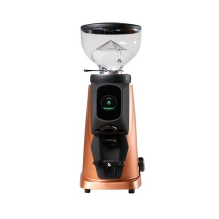 Fiorenzato Allground Sense Coffee Grinder Copper & Black With Dark-T Titanium Grinding Mechanism