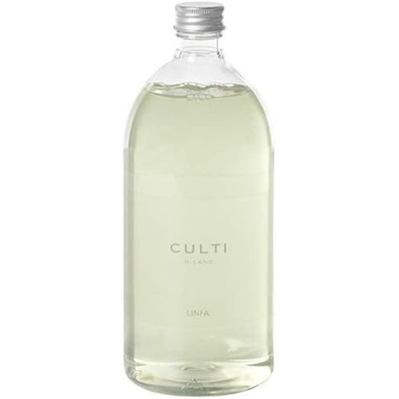 CULTI MILANO Linfa Refill Bottle 1000ml White Currant and Cedarwood Scent