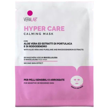 Veralab Hyper Care Mask Masque apaisant Femmes 15 ml Feuilles