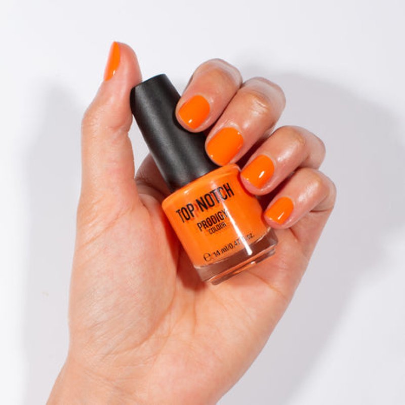Top Notch by Mesauda Prodigy Colour vernis à ongles 14 ml Orange