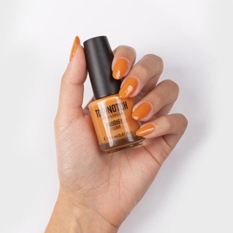 Top Notch by Mesauda Prodigy Smalto nail polish 14 ml Orange