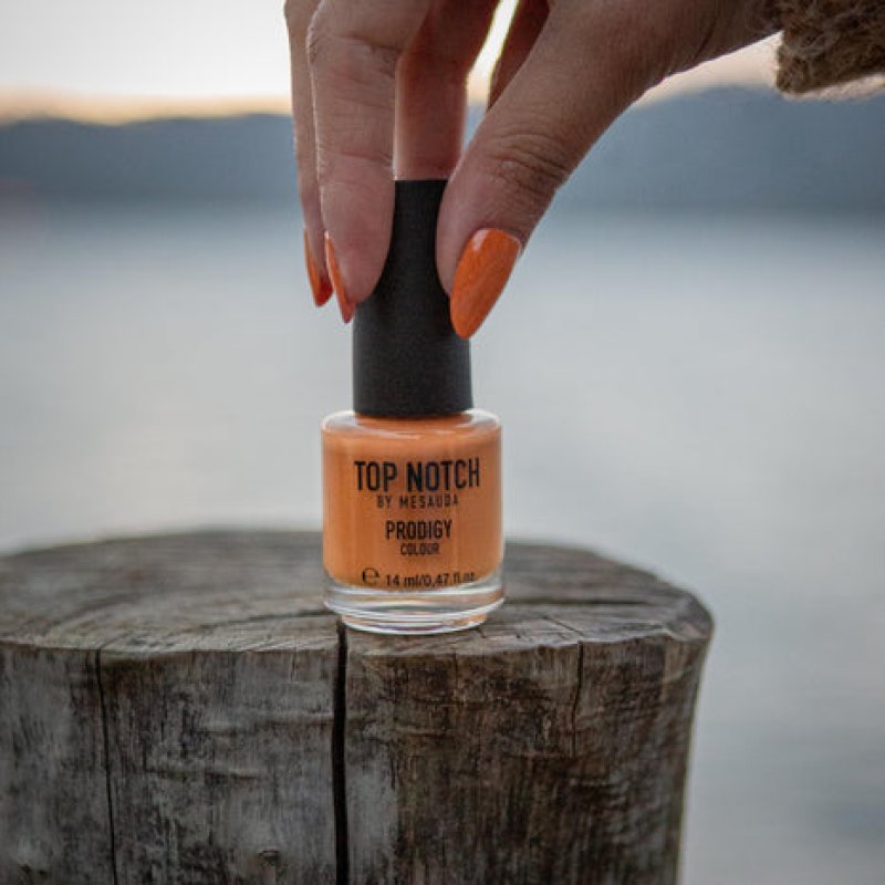 Top Notch by Mesauda Prodigy Smalto nail polish 14 ml Orange