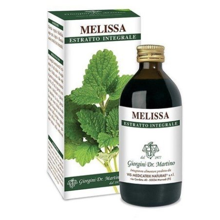 Dr. Giorgini Food Supplement, Melissa Whole Liquid Extract Alcohol-Free