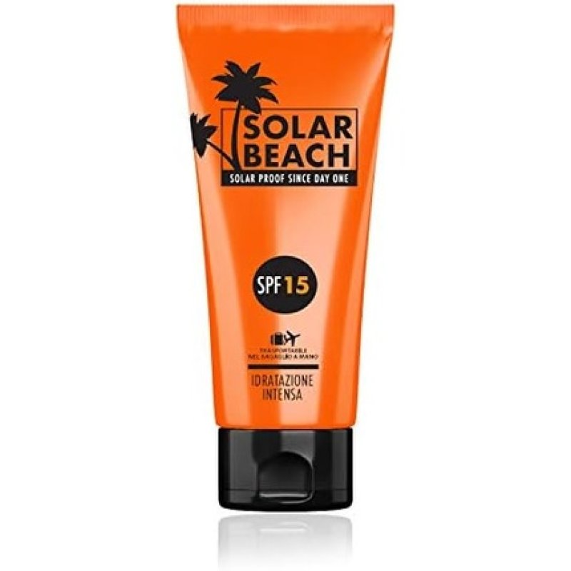 Solar Beach Sun Protection Cream SPF 15 Face & Body Intense Hydration