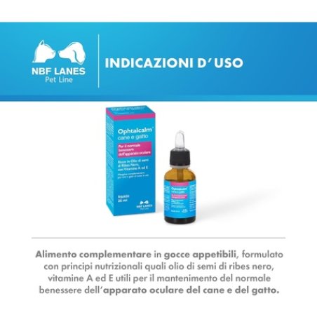 Ophtalcalm Eye Drops 25ml with Dropper