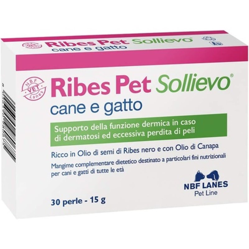 Nbf Lanes Ribes Pet Sollievo Blister 30 Pearl
