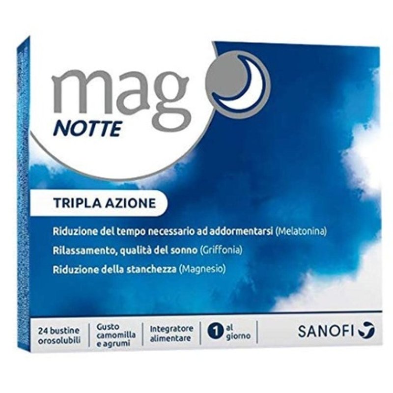 ARTICOLO SENZA BRAND Mag Notte Dietary Supplement 24 Bags 50.4g