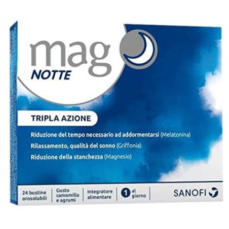 ARTICOLO SENZA BRAND Mag Notte Dietary Supplement 24 Bags 50.4g