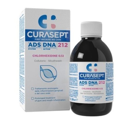 Curasept Curasept Ads 212 Oral Rinse For Relief From Irritations 0.12% Chlorhexidine 200ml
