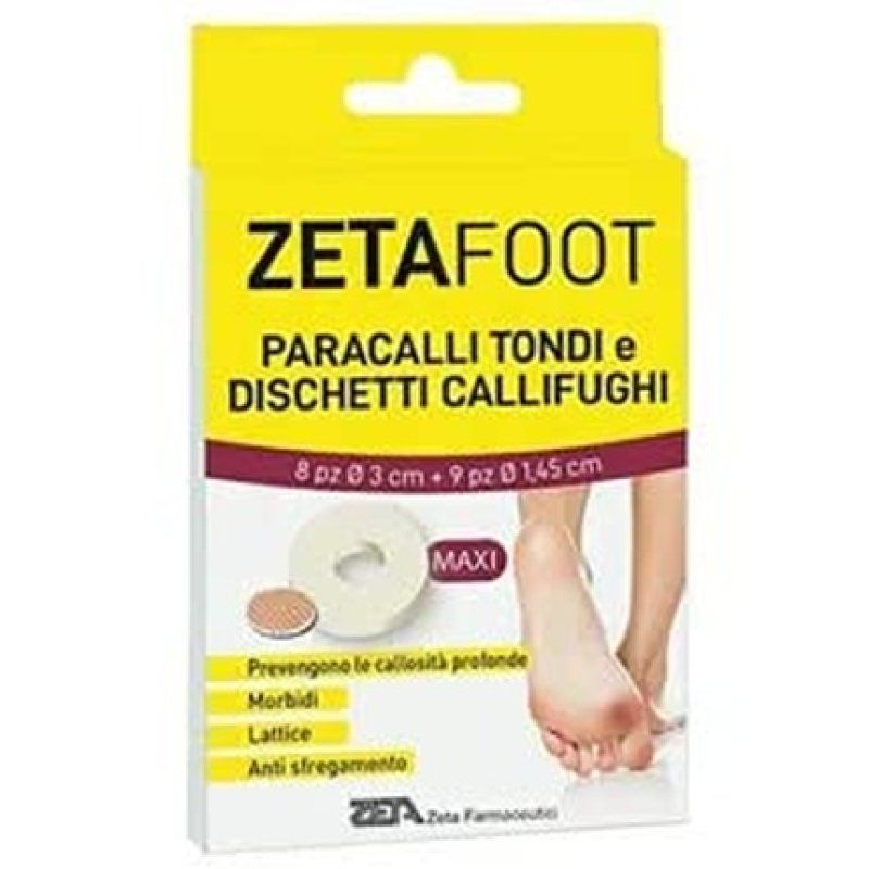 Zeta Farmaceutici ZetaFoot Paracalli Tondi Dischetti Callifughi