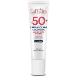 Euphidra Coloured Face Sun Cream SPF 50 Anti-Age
