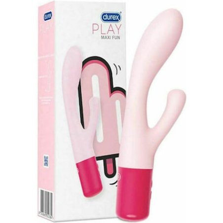 Durex Play Maxi Fun Silicone Vibrator With 2 Heads And 8 Different Functions