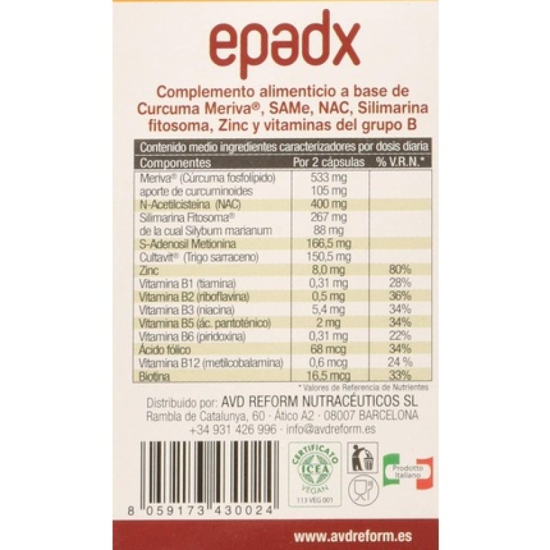 Avd Reform Epadx 40 Capsules 300g