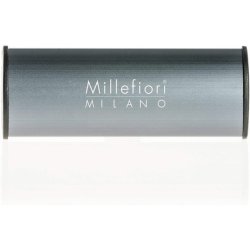 Millefiori Classic Car Fragrance, Plastic, Multicolored, 6.4cm Dark Gray Cold Water