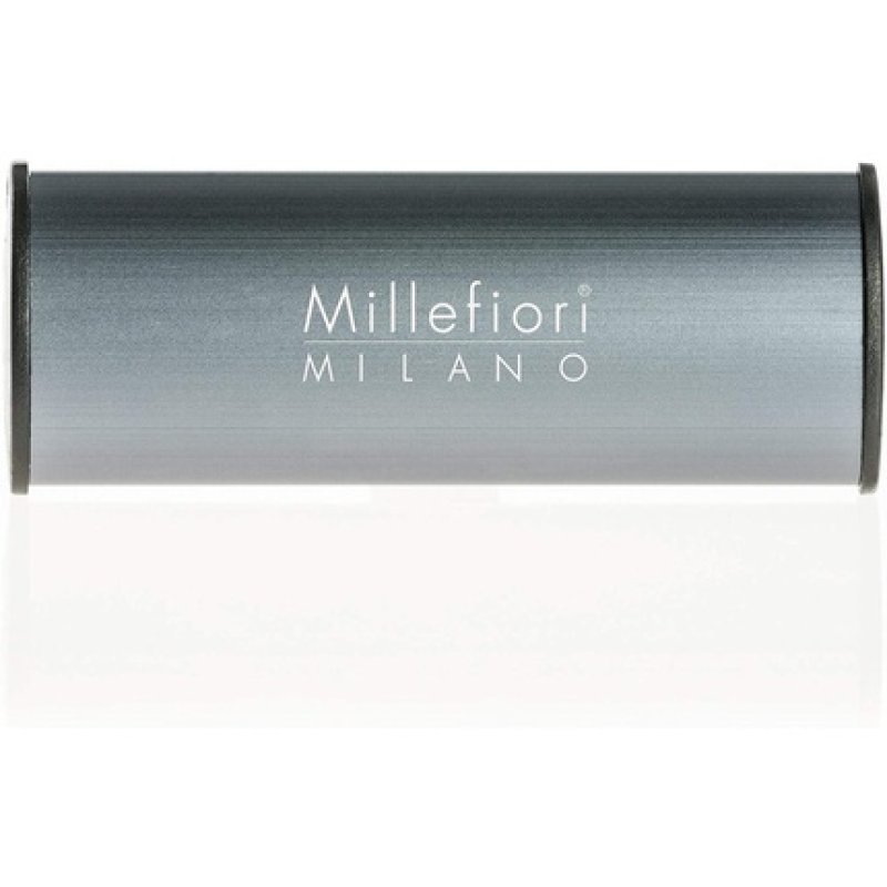 Millefiori Classic Car Fragrance, Plastic, Multicolored, 6.4cm Dark Gray Cold Water
