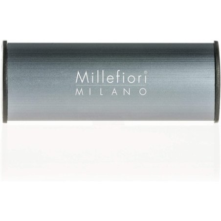 Millefiori Classic Car Fragrance, Plastic, Multicolored, 6.4cm Dark Gray Cold Water