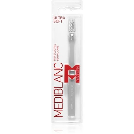 MEDIBLANC Ultra Soft Toothbrush - Grey, 1 pc