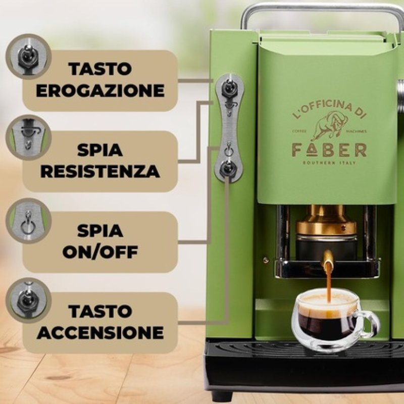 Faber Pro Deluxe Coffee Machine for 44mm ESE Pads