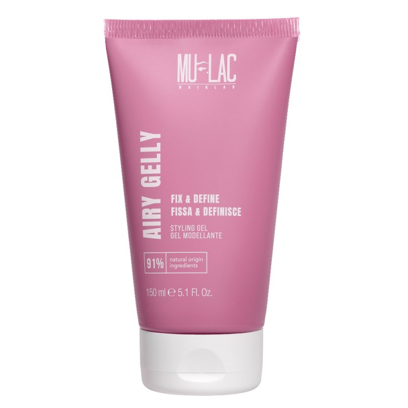 Mulac Cosmetics Airy Gelly Gel pour les cheveux Unisexe 150 ml