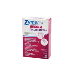 Wilco Farma Zymerex Regola Colon E Stress Dietary Supplement 24 Tablets