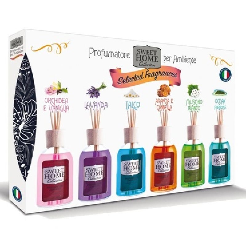 SWEET HOME REGALO BASTONCINI 6 PZ 30 ML Air Fresheners