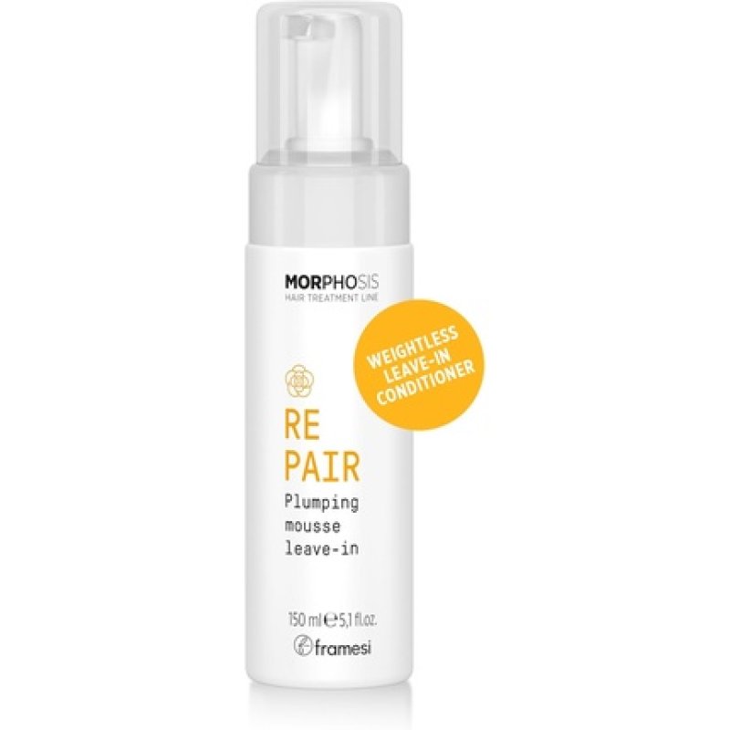 Framesi New Morphosis Hair Treatment Repair Pumping Mousse 150ml