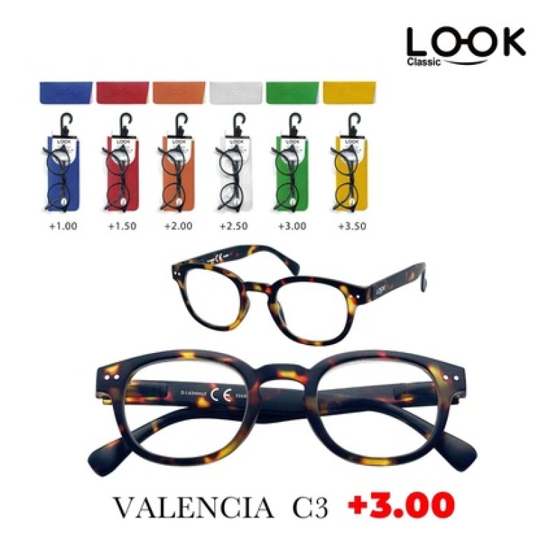 Look Optics Look Glasses Valencia C3 3.00