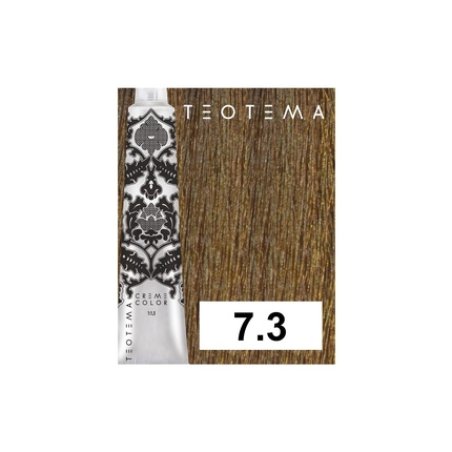 Teotema Color 7.3 Blonde Gold Hair Color