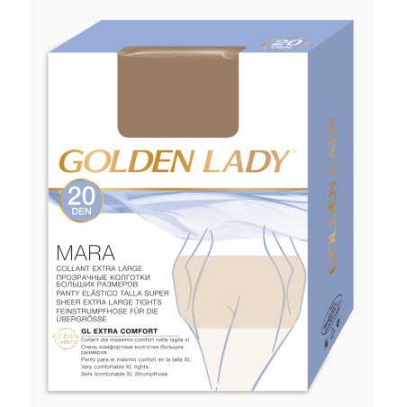 Golden Lady Mara Transparent, Marron