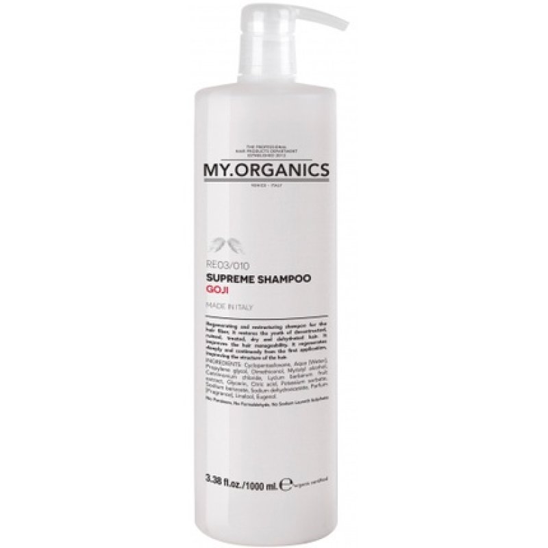 My.Organics Supreme Shampoo Goji - Nourishing Shampoo For Healthy Hair