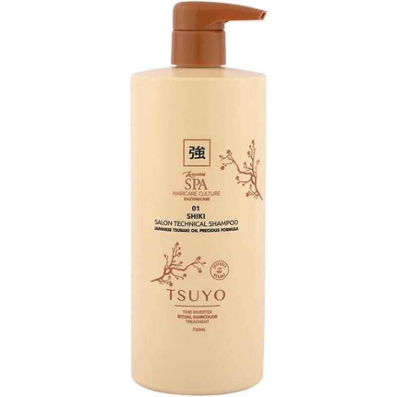 Tsuyo 01 Shiki Technical Shampoo 750ml - Pre-Color Shampoo