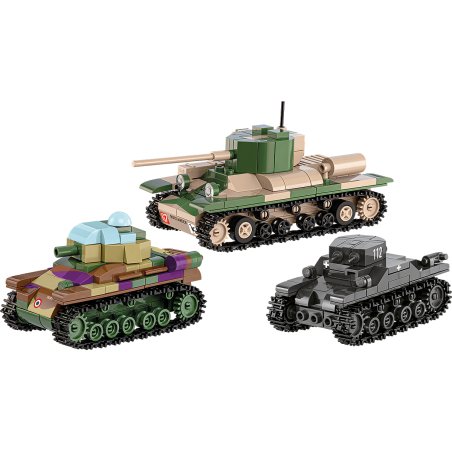 COBI Renault R35 - Valentine IX - Panzer I