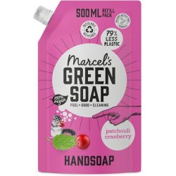 Marcel's Green Soap Hand Soap Refill Patchouli & Cranberry 500ml